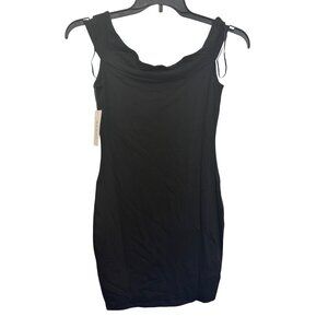 Guess Off-The-Shoulder Navine Dress Black Size S